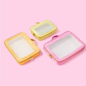 Stoney Clover Lane x Target • 3pc Packing Cube Set Pink/Orange/Light Yellow